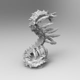 A147 - Mythical creature design, The Remorhaz, STL 3D mode design download print files