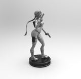 E019 - Games Character design, The Tomb girl , STL 3D model design print download files