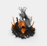 E278 - Comic character design statue, The Helio Character design statue, STL 3D model design print download files