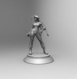 A024 - Games character design, The Cammy White Street Fighters , STL 3D Model Design Print download files