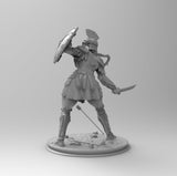 A072 - Legendary character design, The Greek Female Warrior , STL 3D model design print download files
