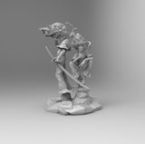 A082 - Afro Samurai , Japanese Anime mangga 1998, STL model design print