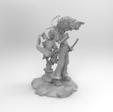 A082 - Afro Samurai , Japanese Anime mangga 1998, STL model design print