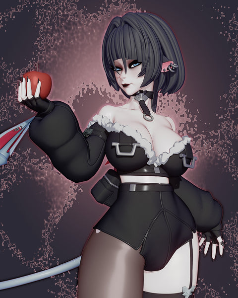 MN019 - Games character design, Jane Doe | Zenless Zone Zero, 3d stl print download file