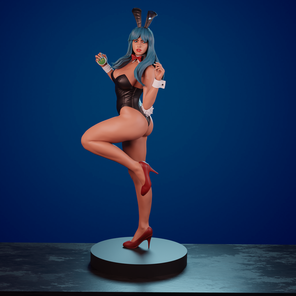 TU105 - Female Character design，Cosplay Bulma，3d STL resin print download files