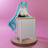 R342 - NSFW Virtual Character design, Hatsune Miku, a famous virtual singer , 3d STL resin print download files