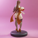 R334 - NSFW Milf Character design, Kitsune, 3d STL resin print download files