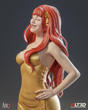 N011 - Comic character design, Marry jane Hellfire gala, 3d stl instant download files