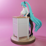 R342 - NSFW Virtual Character design, Hatsune Miku, a famous virtual singer , 3d STL resin print download files