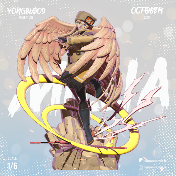 MEI102 - Gmaes character design, Millia Rage Guilty Gear, 3D stl print files