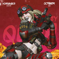 MEI100 - Comic character design, Harley Quinn from DC Comic, 3d stl print files
