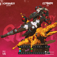MEI100 - Comic character design, Harley Quinn from DC Comic, 3d stl print files