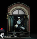 MN003 - Comic character design, Cat women, 3d stl print download files