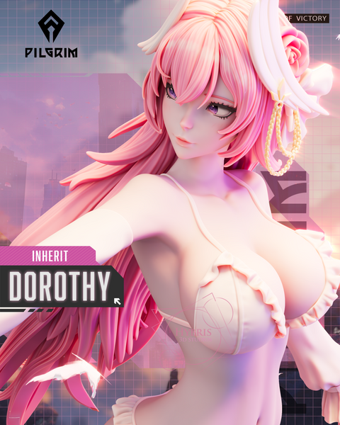 TU018 - Games character design, NSFW nikke dorothy, 3d stl resin print download files