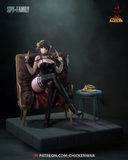 Yor Forger from Spy x Family , High Detail Character for Resin Printing, 3d stl file print download (Y045)