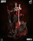 Y018 - Movie Character design, Wonder Woman Statue and Bust ，3d STL resin print download files