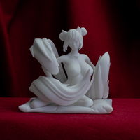 MN087 - NSFW female character design, The Fox girl, stl 3d file prints