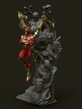 MAN144 - Legendary Character design, iron Spider man，3d STL resin print download files