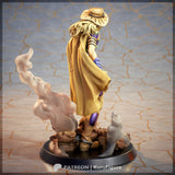 Gyro Zeppeli fanart figure from JoJo's Bizarre Adventure: Steel Ball Run - High Detail Character for Resin Printing, 3d stl file print download ( Y034 )