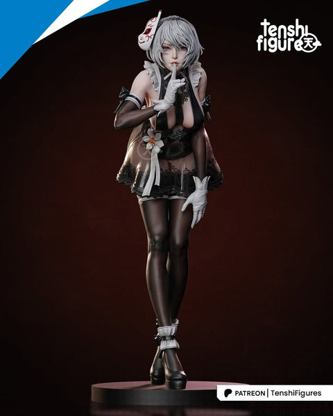 TU145 - Female Character design, 2B (Stellar Blade)，3d STL resin print download files