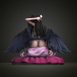 MN027 - Anime character design, Albedo, 3d stl resin print download files