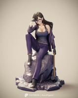 MEI114 - Anime character design,  Summer Time Rendering Minakata Hizuru , 3d stl print download files
