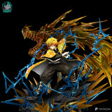 Zenitsu from the anime series Demon Slayer, High Detail Character for Resin Printing, 3d stl file print download (Y044)
