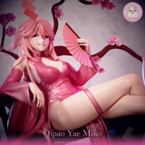 TU150 - Female Character design, Qipao Yae Miko，3d STL resin print download files
