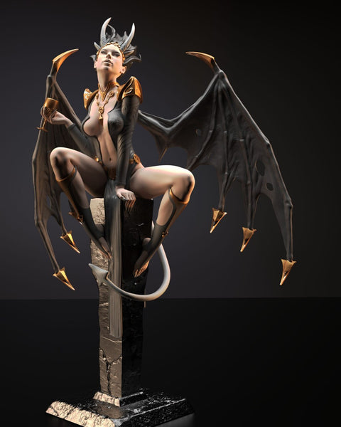 MN030 - Games character design, Mizora from Baldur Gates, 3d stl resin printn download files