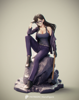MEI114 - Anime character design,  Summer Time Rendering Minakata Hizuru , 3d stl print download files