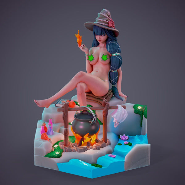 MN041 - Female character design, Chagarin, Ranni, Young sorceress, 3d stl print files