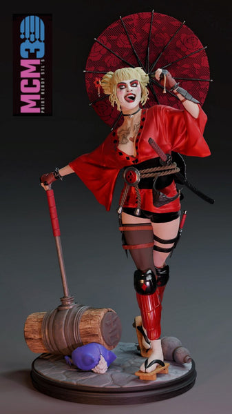 TU212 - Legendary Character design, Harley Quinn，3d STL resin print download files