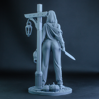 MN023 - Fantasy character design, NSFW Halloween, 3d stl resin print download files