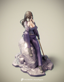MEI114 - Anime character design,  Summer Time Rendering Minakata Hizuru , 3d stl print download files