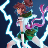 TU126 - Female Character design, Sailor Jupiter，3d STL resin print download files