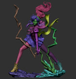 TU126 - Female Character design, Sailor Jupiter，3d STL resin print download files