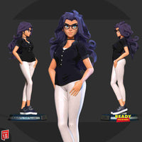 MN050 - Comic character design, Superwoman, 3d stl print files