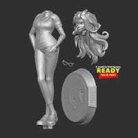 MN050 - Comic character design, Superwoman, 3d stl print files
