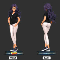 MN050 - Comic character design, Superwoman, 3d stl print files
