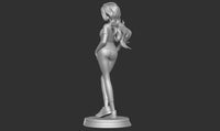 MN050 - Comic character design, Superwoman, 3d stl print files