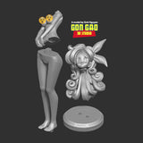 MN051 - NSFW Anime character, Bulma from dragon ball, 3d stl print files