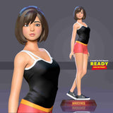 MN052 - Female character design, The Innocent girl, 3d stl print files