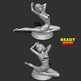MN053 - NSFW Female character design, A dancing innocent girl, 3d stl print files