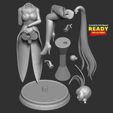 MN056 - Games character design, Jade - Dragon Quest , 3d stl print files