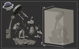 MN058 - Games character design, INo Guilty Gear, 3d stl print files