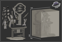 MN059 - Games character design, Blue Archive Ryuuge Kisaki Chinese Dress, 3d stl print files