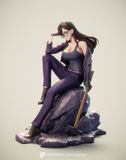 MEI114 - Anime character design,  Summer Time Rendering Minakata Hizuru , 3d stl print download files