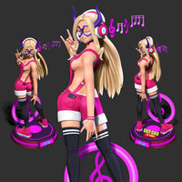 MN062 - Anime character design, Mount Lady from my hero academia, 3d stl print files