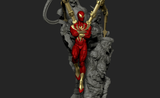 MAN144 - Legendary Character design, iron Spider man，3d STL resin print download files