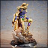 Gyro Zeppeli fanart figure from JoJo's Bizarre Adventure: Steel Ball Run - High Detail Character for Resin Printing, 3d stl file print download ( Y034 )